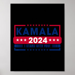 Kamala Harris 2024 Madam President Kamala 47 Usa E Poster