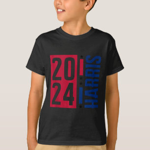 Kamala Harris 2024 Madam President Kamala 47 Usa E T-Shirt