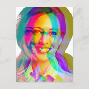 Kamala Harris 2024 my president is a black and fem Postcard