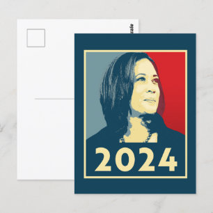 Kamala Harris 2024 Postcard