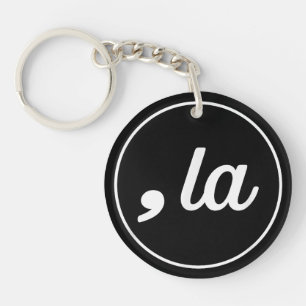 Kamala Harris 2024 President Comma La Funny Keychain
