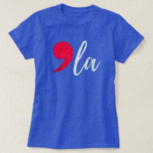 Kamala Harris 2024 President Comma La Funny T-Shirt