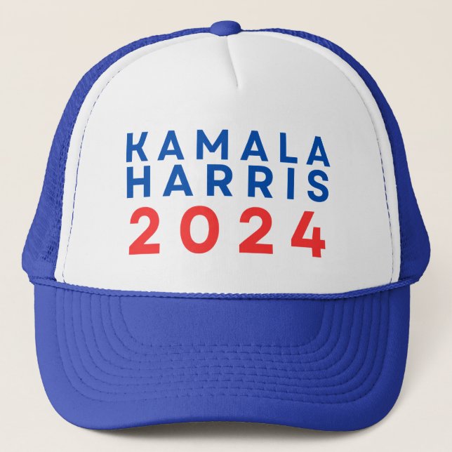 Kamala Harris 2024 President Election Trucker Hat (Front)