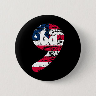 Kamala Harris 2024 President Funny Comma La Kamala 2 Inch Round Button