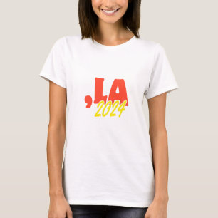 kamala harris 2024 président t-shirt comma la funn
