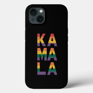 Kamala Harris 2024 Rainbow Flag Gay Pride LGBT  iPhone 13 Case