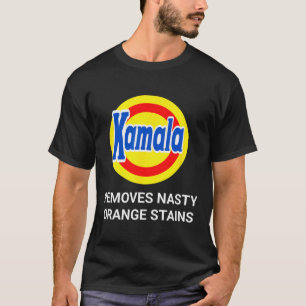 Kamala Harris 2024 Removes Nasty Orange Stains Fun T-Shirt