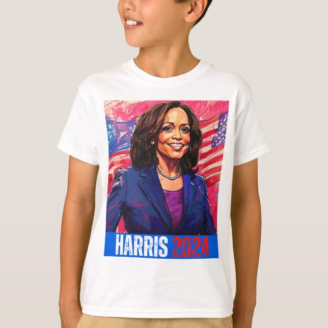 KAMALA HARRIS 2024 T-Shirt (Front)