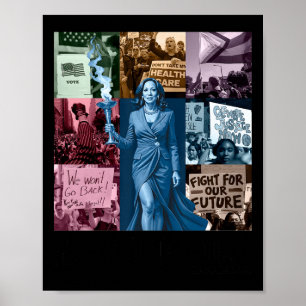 Kamala Harris 2024 Tour In My Voting Era Madam Pre Poster