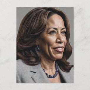 Kamala Harris 2024 VP to President Black Women Sis Postcard