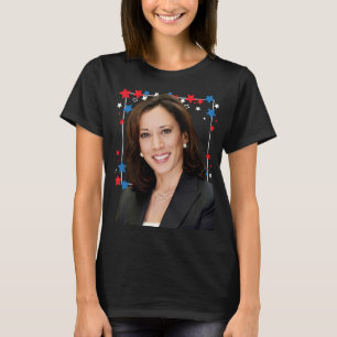 Kamala Harris 2024 VP to President Black Women Sis T-Shirt