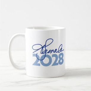 Kamala Harris 2028 Signature Coffee Mug
