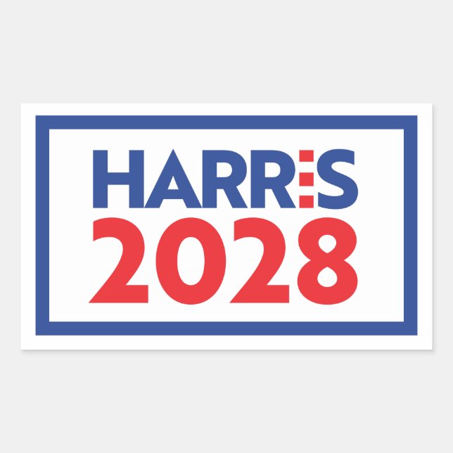 Kamala Harris 2028 Sticker (Front)