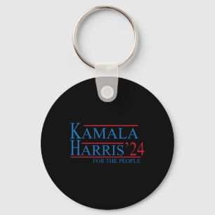 Kamala Harris 24 For The People Election 2024 Keychain