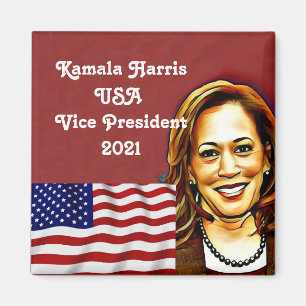 Kamala Harris 46th Vice-Presidents Magnet