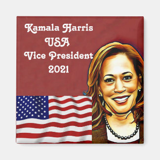 Kamala Harris  46th Vice-Presidents Magnet