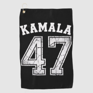 Kamala Harris 47 For President For The People Golf Towel