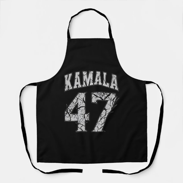 Kamala Harris 47 th President USA America 2024 Apron (Front)