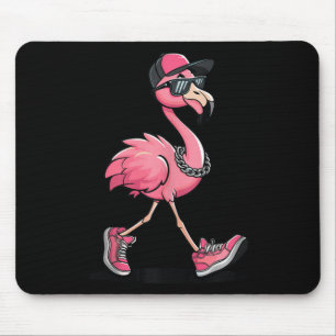 Kamala Harris 47th Flamingo Chucks And Pearls For Mouse Pad