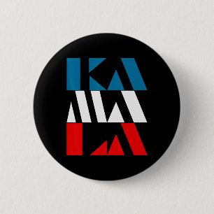 Kamala Harris 47th Harris Wheimer Presidential Ele 2 Inch Round Button