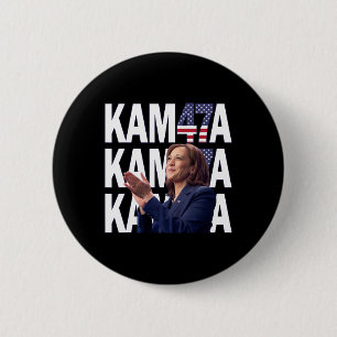 Kamala Harris 47th President Of Usa 2 Inch Round Button