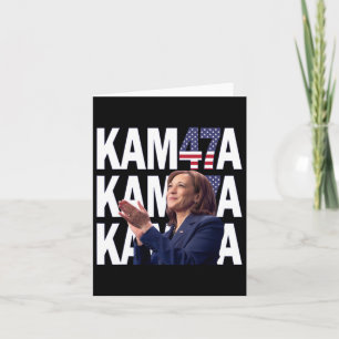 Kamala Harris 47th President Of Usa Card