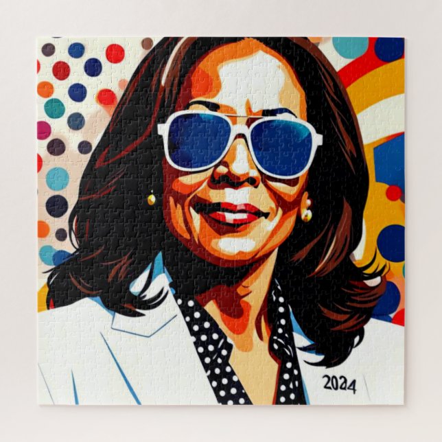 KAMALA HARRIS 4 JIGSAW PUZZLE (Vertical)