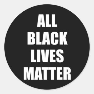 Kamala Harris All Black Lives Sticker 