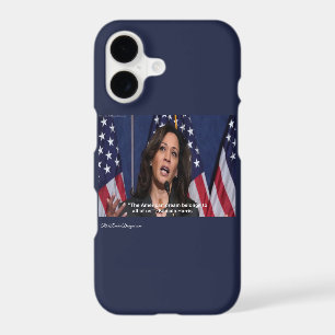 Kamala Harris & American Dream Quote Phone Cases