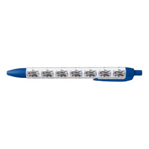 Kamala Harris Bootleg Rap Style Election Blue Ink Pen