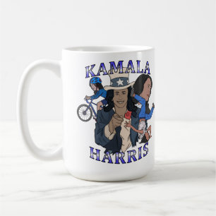 Kamala Harris Bootleg Rap Style Election Coffee Mug