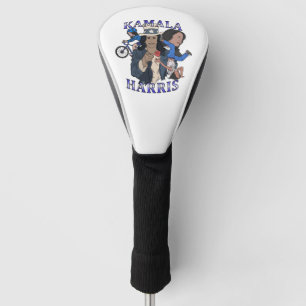 Kamala Harris Bootleg Rap Style Election Golf Head Cover