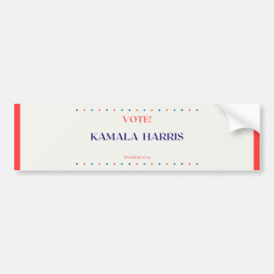 Kamala Harris Bumper Sticker