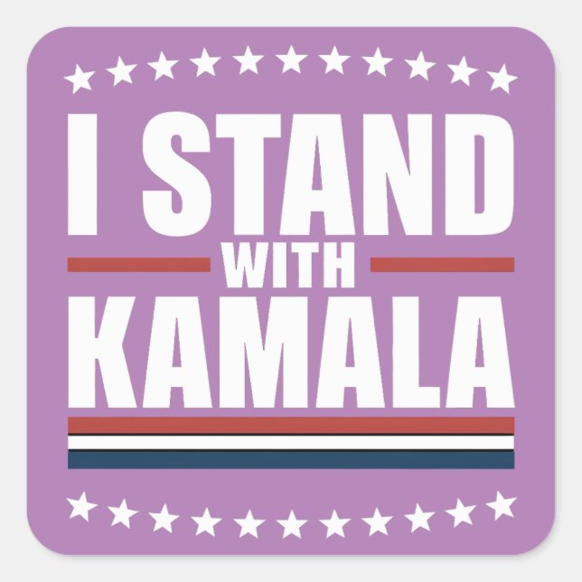 Kamala Harris Campaign T-Shirt Sticker (Front)