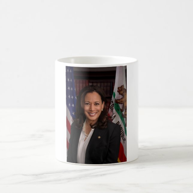 Kamala Harris Candidate for President US 2024 Coffee Mug (Center)