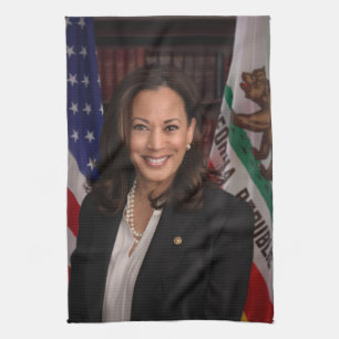 Kamala Harris Candidate for President US 2024 Kitchen Towel