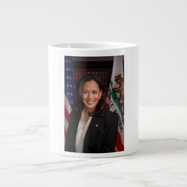 Kamala Harris Candidate for President US 2024 Large Coffee Mug (Front)