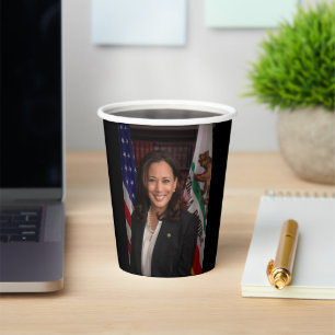 Kamala Harris Candidate for President US 2024 Paper Cups
