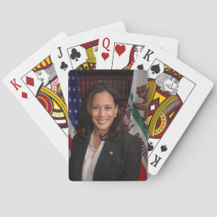 Kamala Harris Candidate for President US 2024 Playing Cards