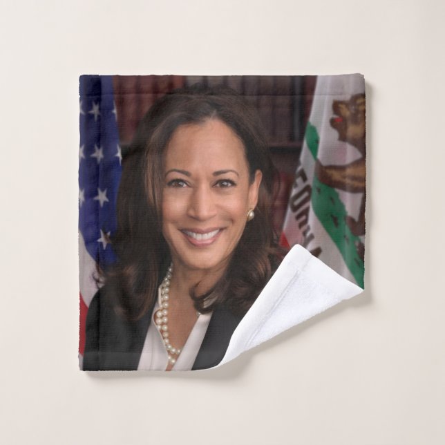 Kamala Harris Candidate for President US 2024 Wash Cloth (Wash Cloth)