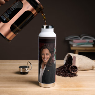 Kamala Harris Candidate for President US 2024 Water Bottle
