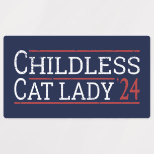 Kamala Harris - Childless Cat Lady 2024 I