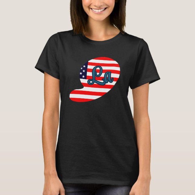 Kamala Harris Comma La  T-Shirt (Front)