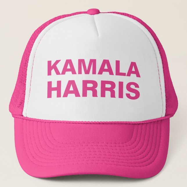 Kamala Harris (CUSTOMIZABLE) Trucker Hat (Front)