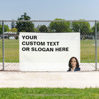 Kamala Harris Customized Banner