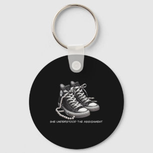 Kamala Harris Cute Shoes She Understood The Ignmen Keychain