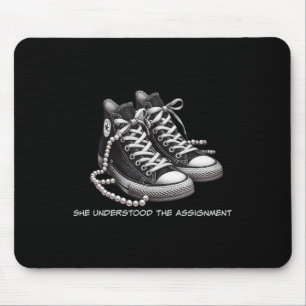 Kamala Harris Cute Shoes She Understood The Ignmen Mouse Pad