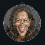 Kamala Harris Dartboard<br><div class="desc">Kamala Harris - Image courtesy of DonkeyHotey athttps://flic.kr/p/EgDZ36 under a Creative Commons License .  Use of this image does not imply endorsement by the original artist.</div>