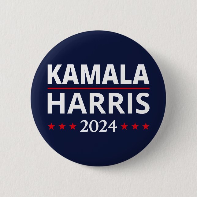 Kamala Harris Election 2024 III 2 Inch Round Button (Front)