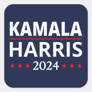 Kamala Harris Election 2024 III Square Sticker